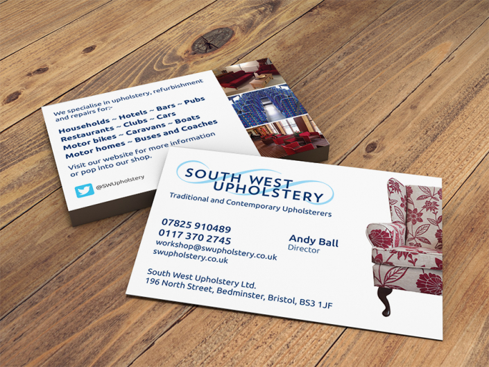 Business cards laminated matt or gloss